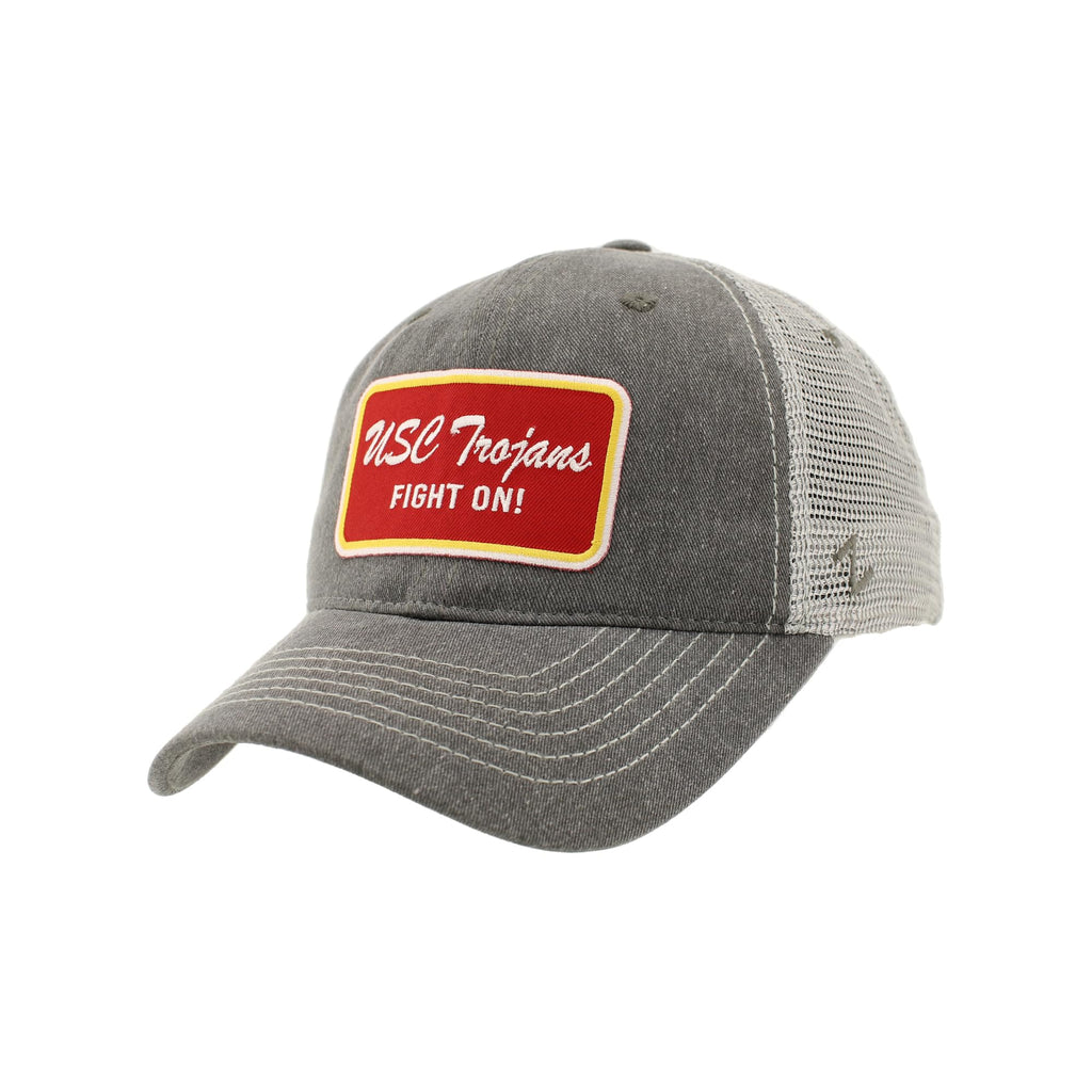 ZHATS Standard NCAA Officially Licensed Hat Snapback Scout Patch Brick, USC Trojans, One Size