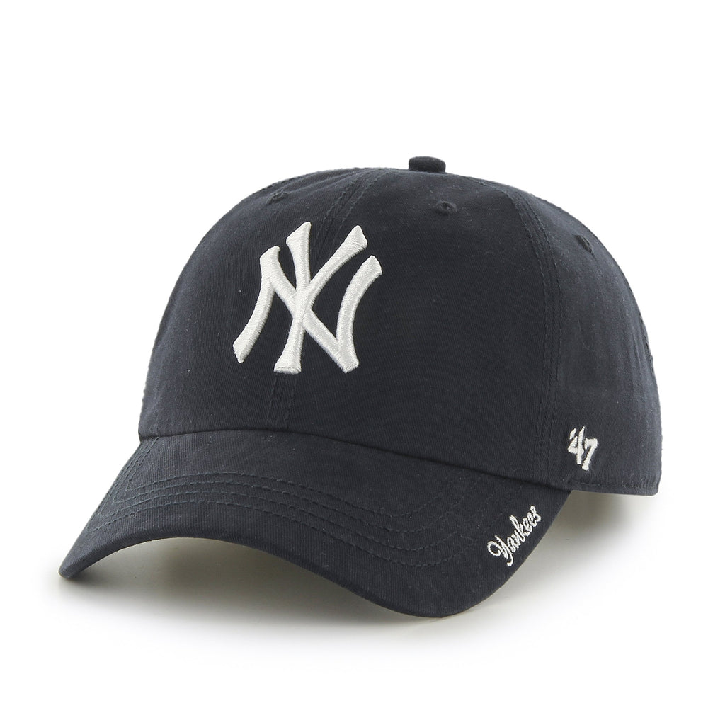 MLB New York Yankees Women's '47 Miata Clean Up Adjustable Hat, Navy