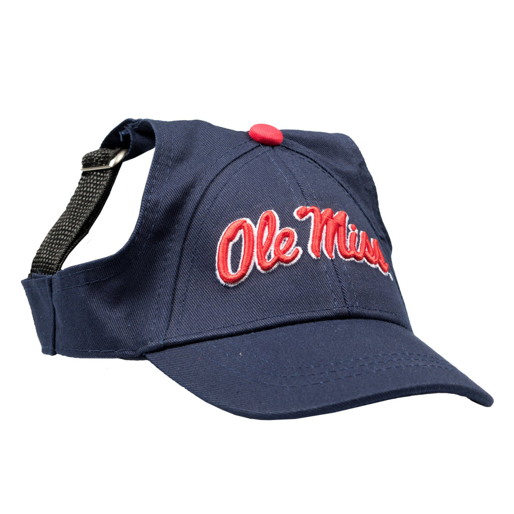 Littlearth Mississippi Ole Miss Rebels NCAA Pet Baseball Hat