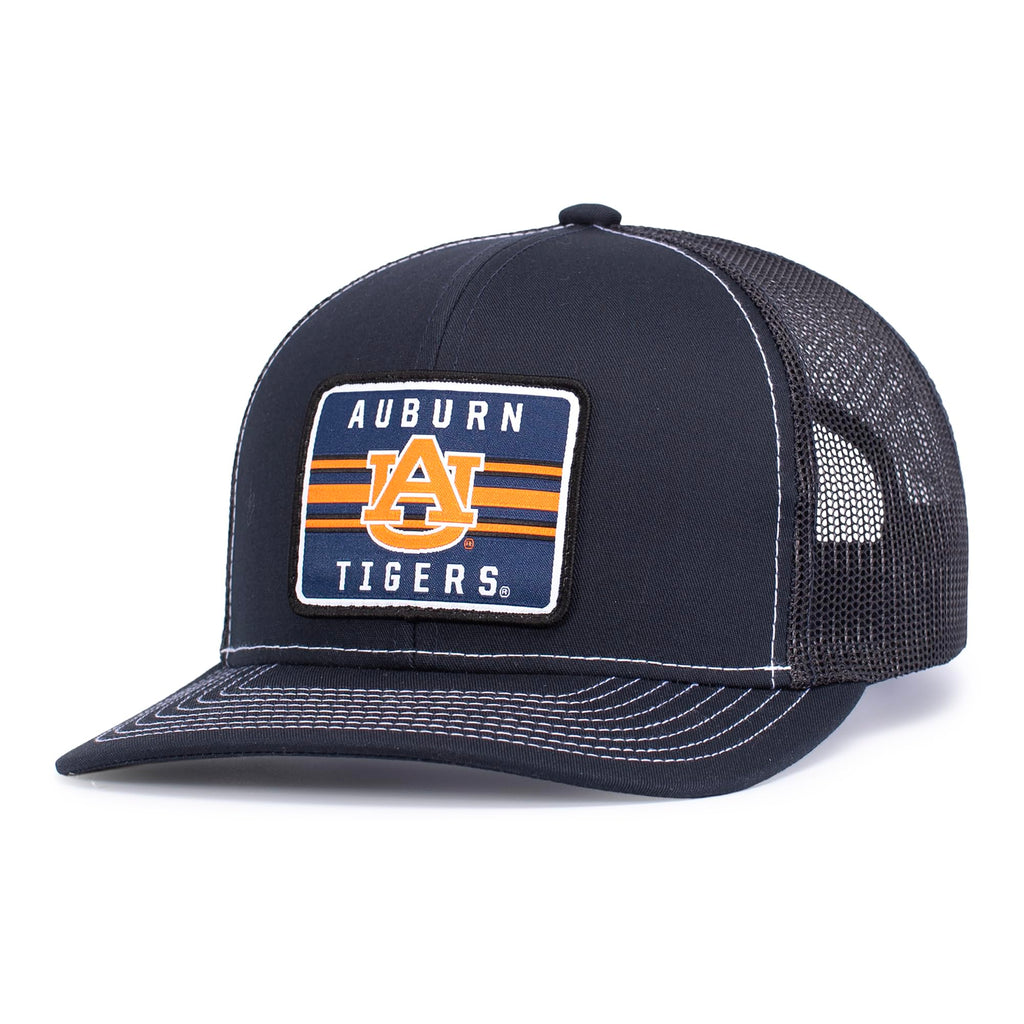 Pacific Headwear NCAA Auburn Men's Contrast Stitch Trucker Snapback