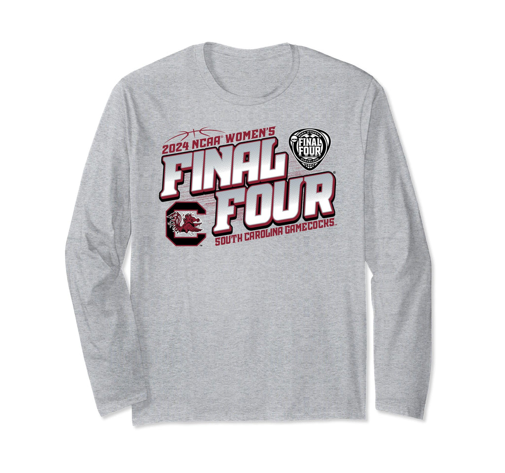 South Carolina Gamecocks Final Four 2024 Women's Basketball Long Sleeve T-Shirt
