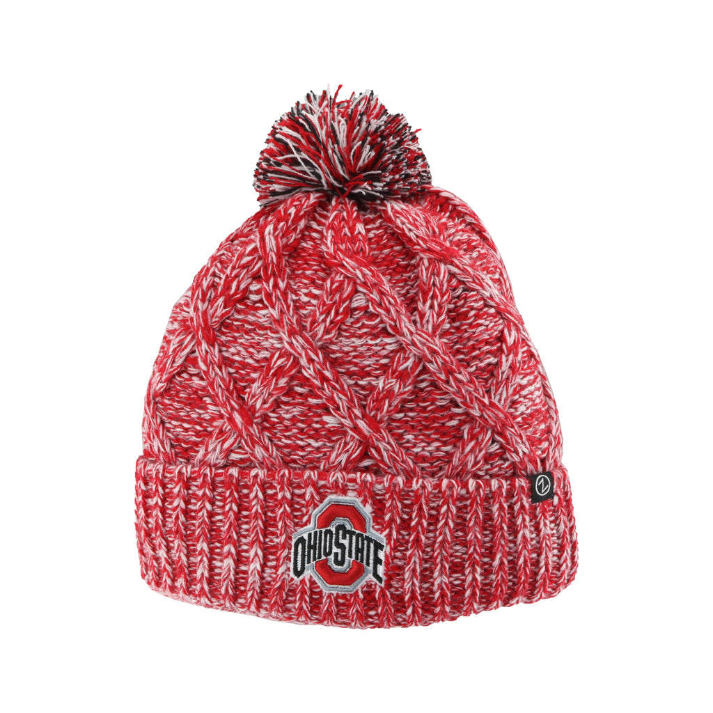 ZHATS Women's Standard NCAA Officially Licensed Beanie Heathered Icon, Team Color, One Size