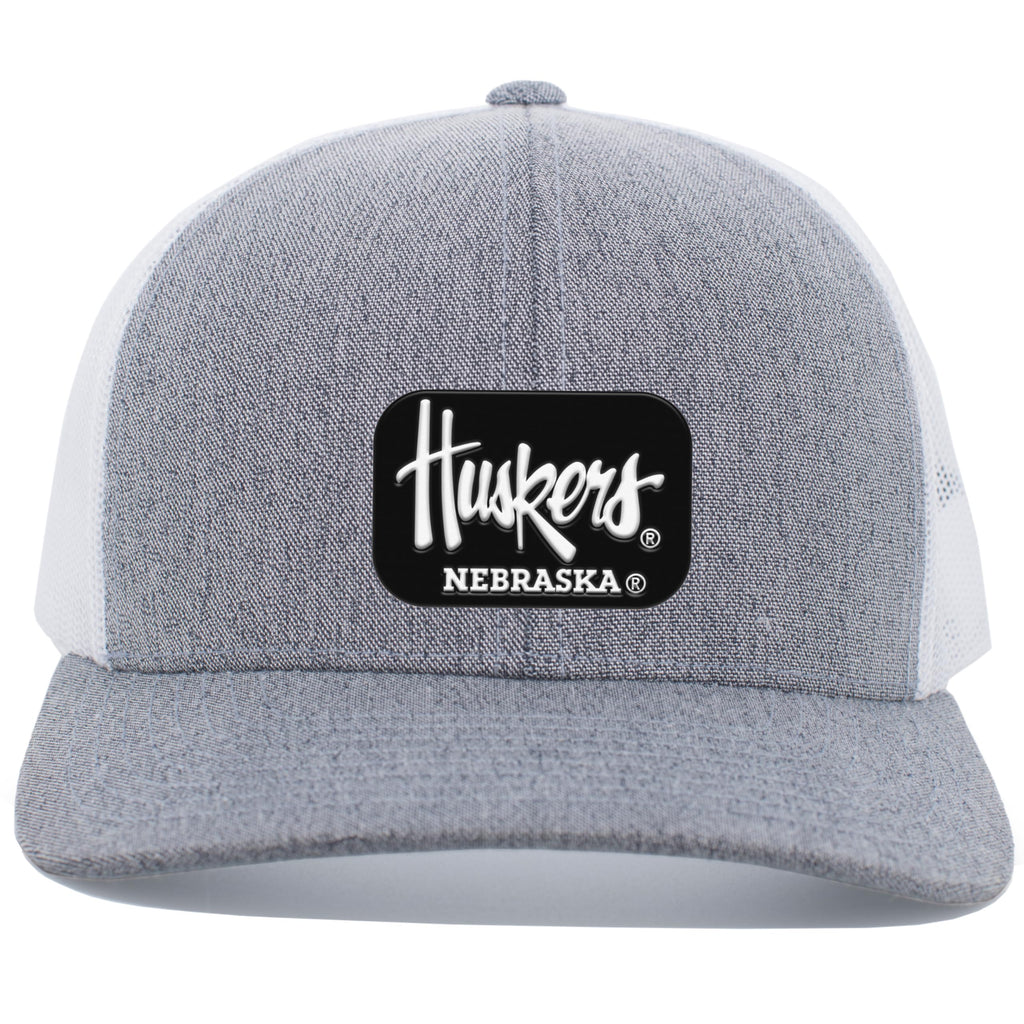 Pacific Headwear NCAA Nebraska Heather Trucker Snapback Cap OS