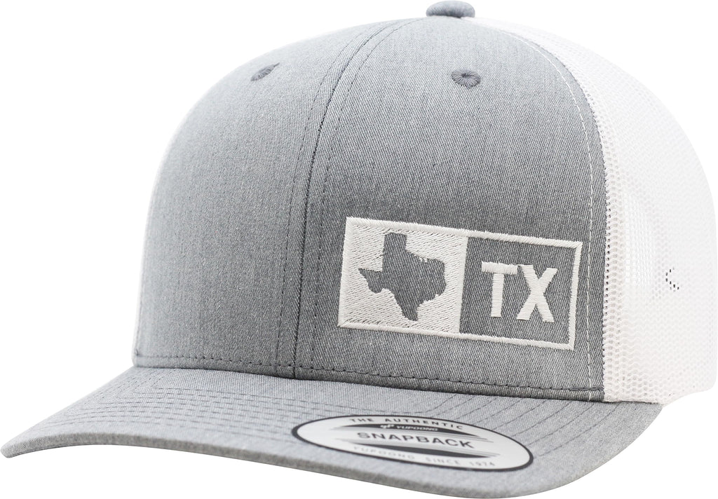 Trucker Hat - Texas (Heather/White)