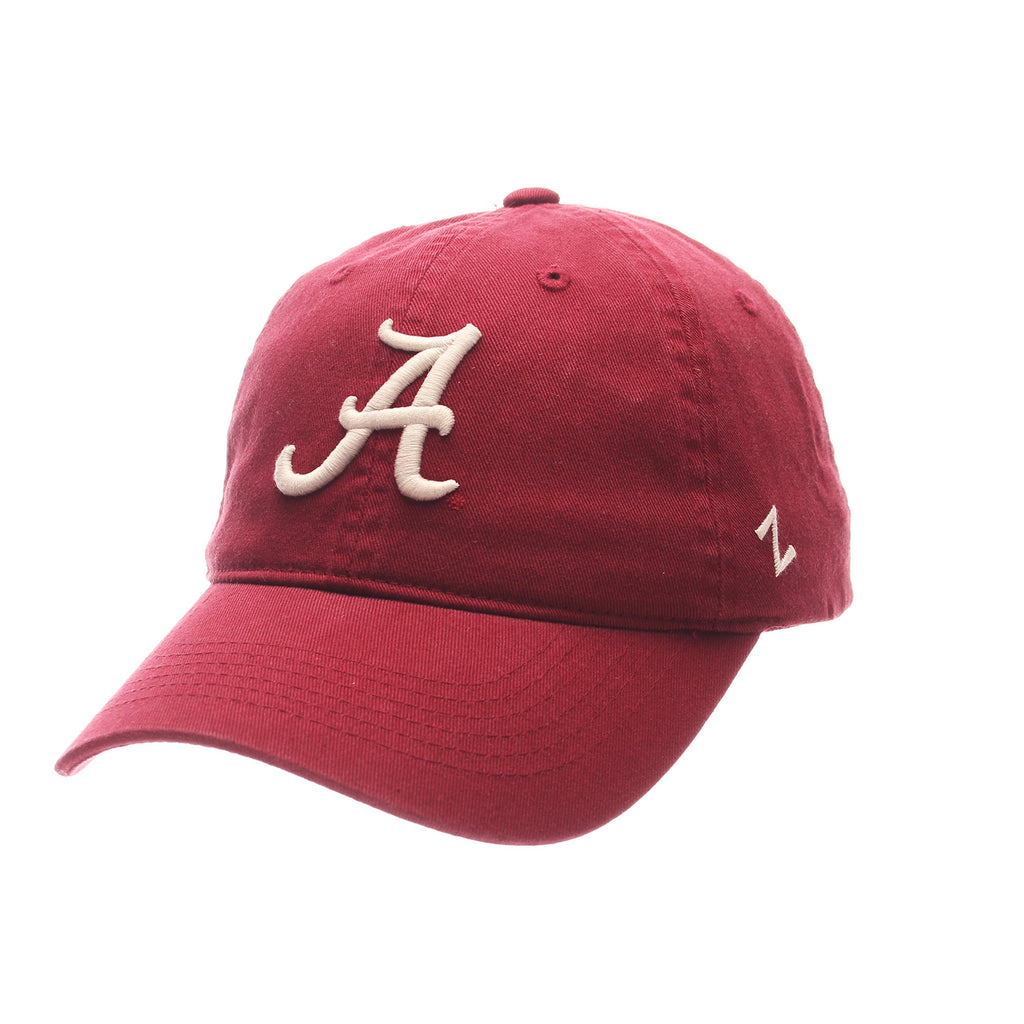 NCAA Zephyr Alabama Crimson Tide Mens Scholarship Relaxed Hat, Adjustable, Team Color