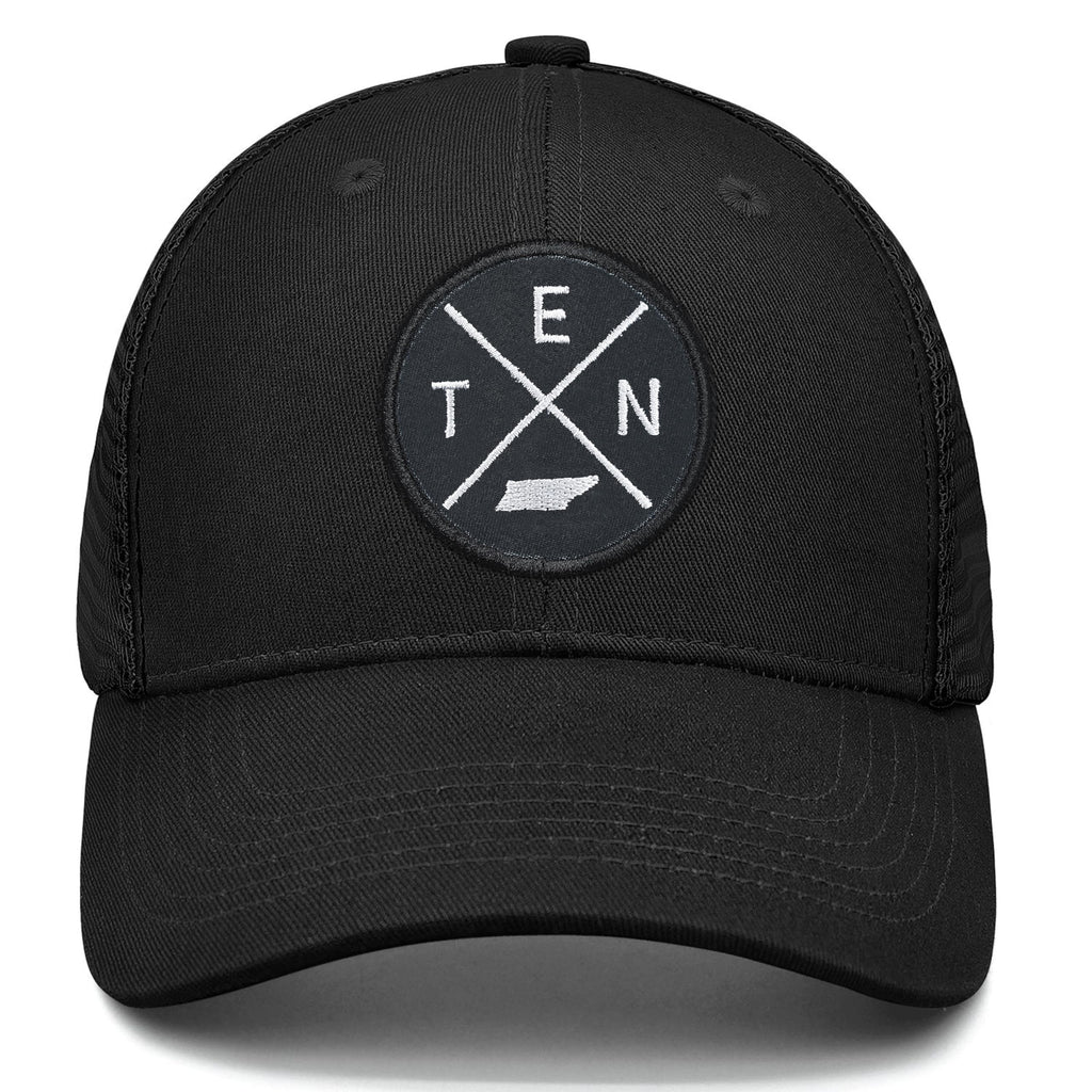 Ten Tennessee Trucker Hat for Men & Women & Unisex Mesh Unite State City Adjustable Baseball Cap