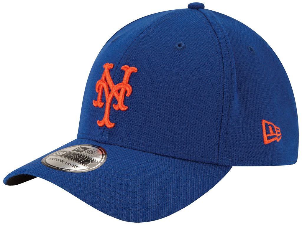 MLB New York Mets Team Classic Game 39Thirty Stretch Fit Cap, Blue, Large/X-Large