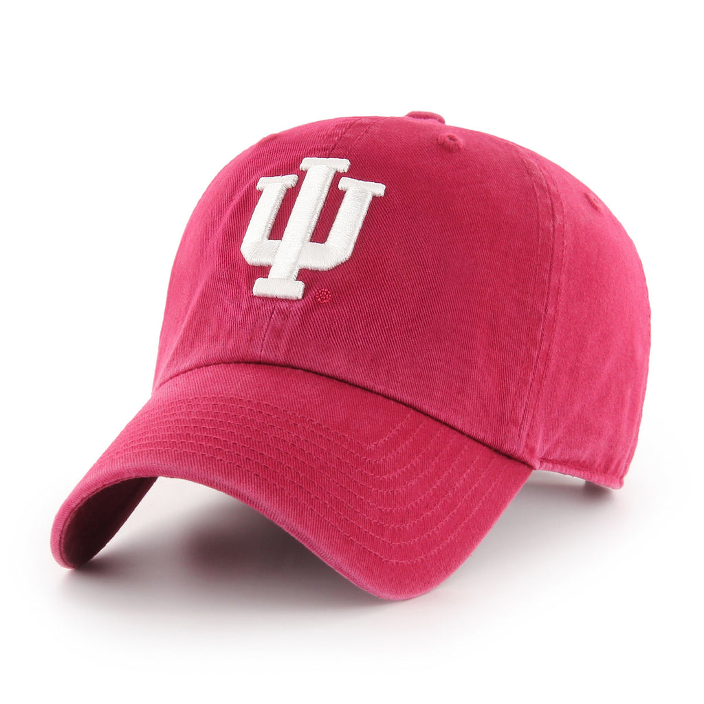 OTS NCAA Indiana Hoosiers Men's Challenger Adjustable Hat, Team Color, One Size