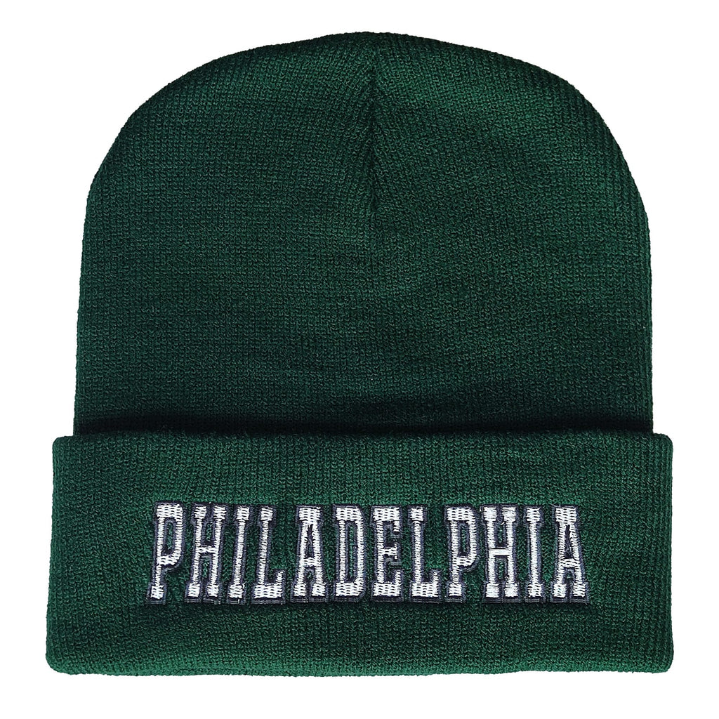 Zihogrc Football Fans Embroidered Beanie Knit Hat for Men Women Winter Hat
