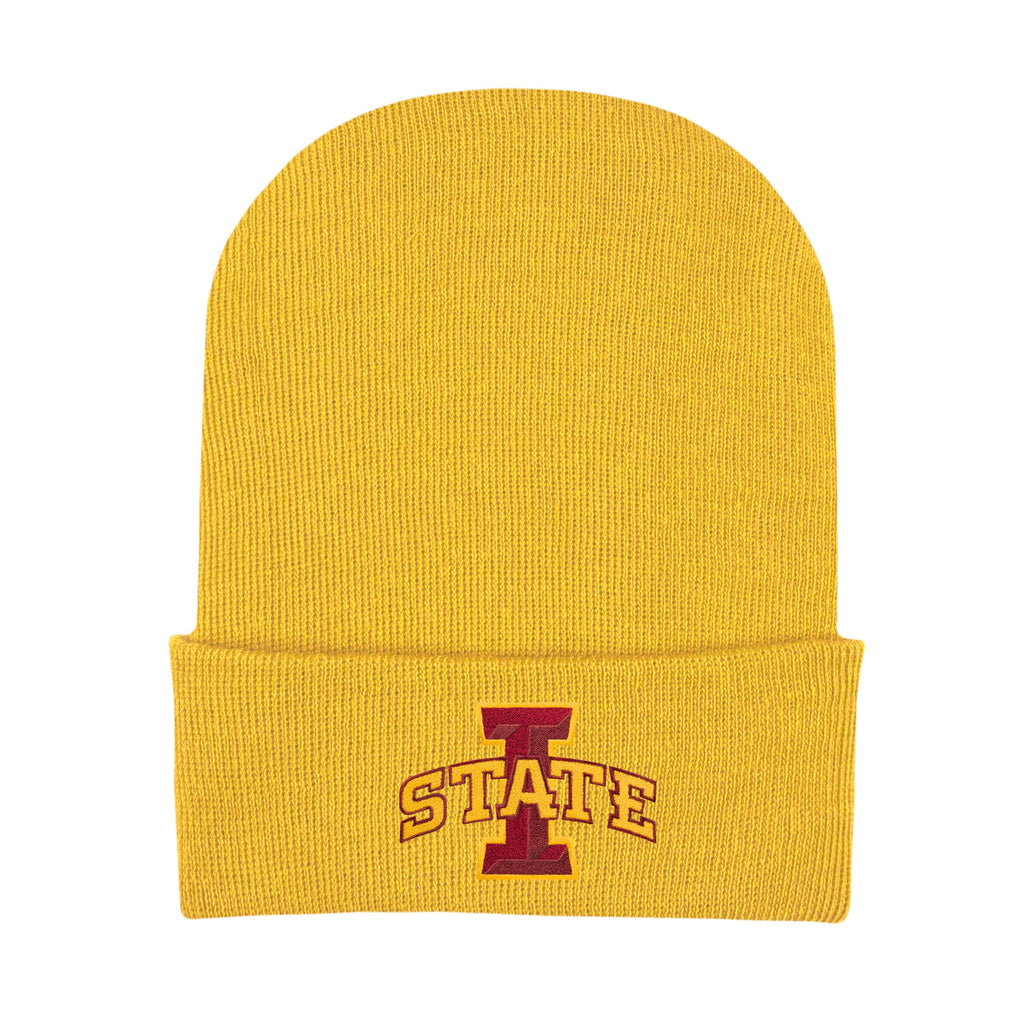 Iowa State University Hurricanes Newborn Knit Cap,Gold,One Size