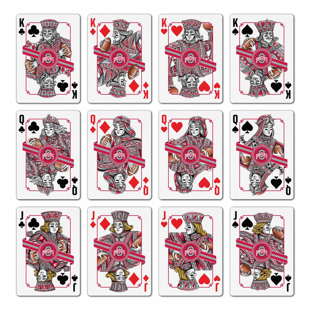 YouTheFan NCAA Ohio State Buckeyes Classic Series Playing Cards