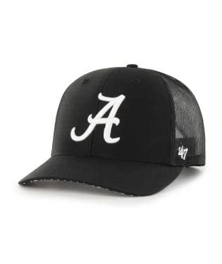 ALABAMA CRIMSON TIDE NCAA LOCAL PRINT '47 TRUCKER OSF / BLACK / A