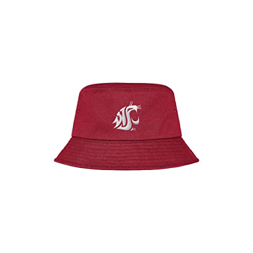 FOCO Washington State Cougars NCAA Solid Bucket Hat