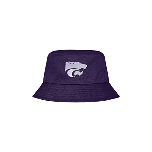 FOCO Kansas State Wildcats NCAA Solid Bucket Hat