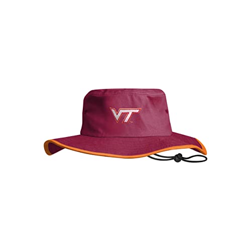 FOCO Virginia Tech Hokies NCAA Solid Boonie Hat