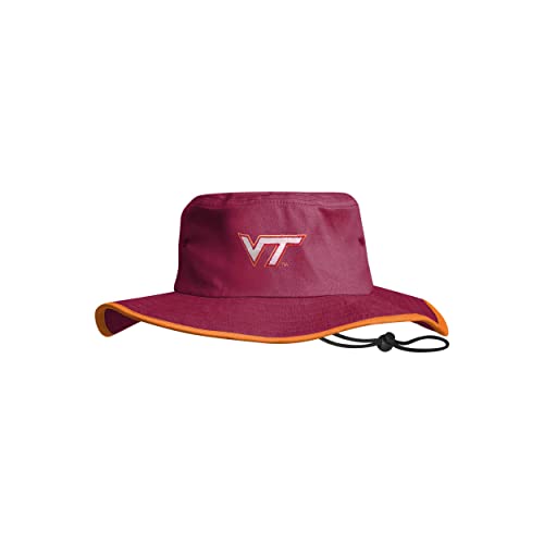 FOCO Virginia Tech Hokies NCAA Solid Boonie Hat