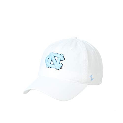 North Carolina Tar Heels White Cotton Unstructured UNC Adjustable Scholarship Hat - Campus Hats