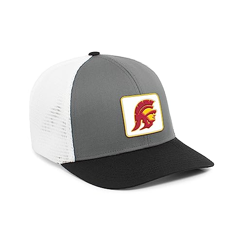 Pacific Headwear Standard USC Trojans Fusion Trucker Cap, Main