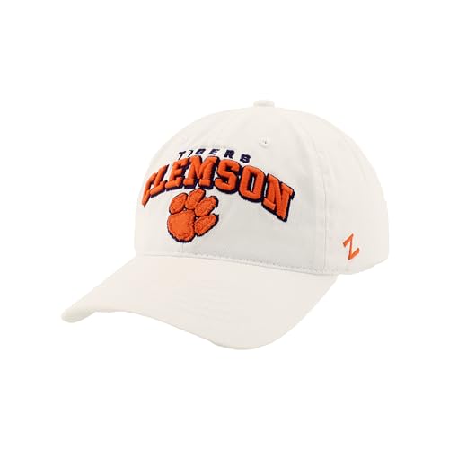 Zephyr Standard NCAA Officially Licensed Hat Scholarship Classic White, One Size