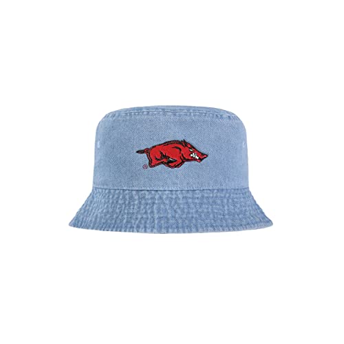 FOCO Arkansas Razorbacks NCAA Denim Bucket Hat