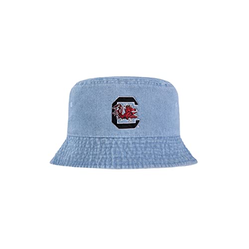 FOCO South Carolina Gamecocks NCAA Denim Bucket Hat
