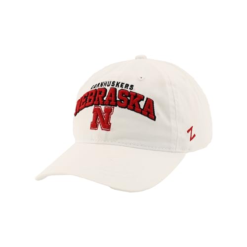 Zephyr Standard NCAA Officially Licensed Hat Scholarship Classic White, One Size
