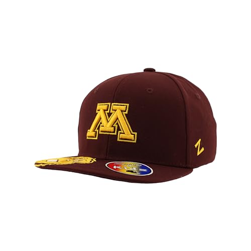 Zephyr Unisex Kid's NCAA Officially Licensed Youth Adjustable Hat Z11 Sidekick, Team Color, One Size