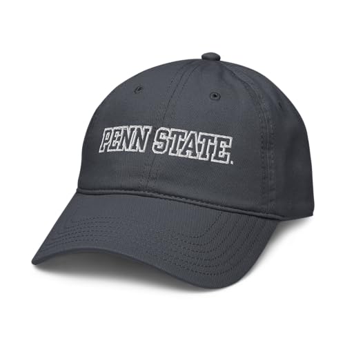 Elite Authentics Penn State Nittany Lions Title Officially Licensed Adjustable Baseball Hat, Navy Blue, One Size