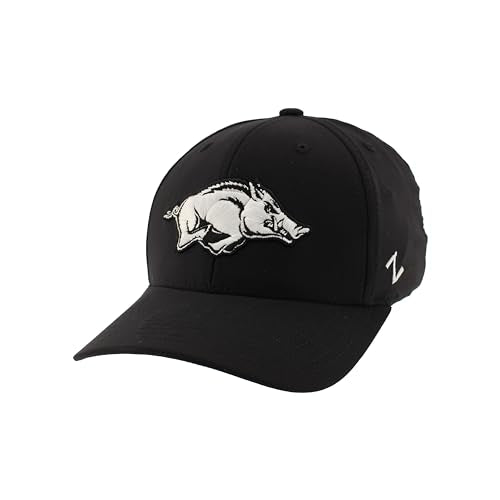 Zephyr Standard NCAA Officially Licensed Hat Fitted Hype Black, Large
