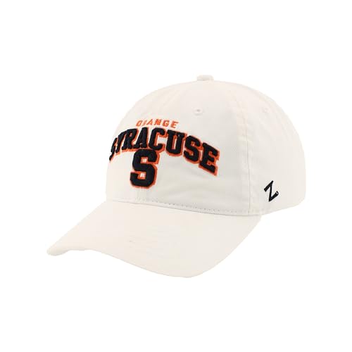 Zephyr Standard NCAA Officially Licensed Hat Scholarship Classic White, One Size