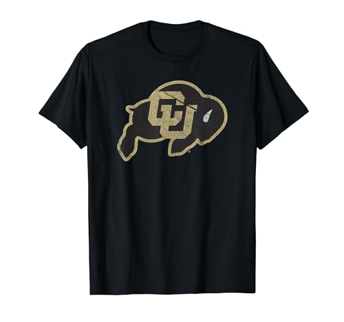 University of Colorado Buffaloes Distressed Primary T-Shirt