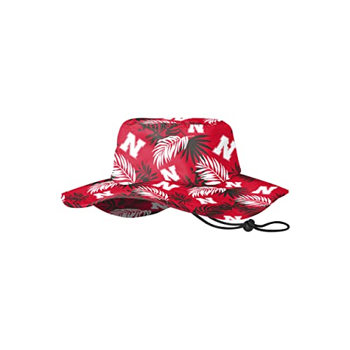 Nebraska Cornhuskers NCAA Floral Boonie Hat