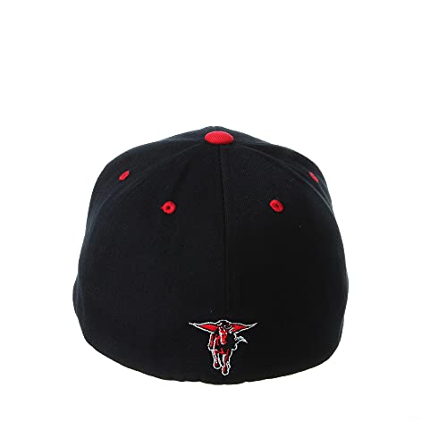 NCAA Zephyr Texas Tech Red Raiders Mens ZH Stretch Fit Hat, Medium/Lar