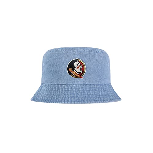 FOCO Florida State Seminoles NCAA Denim Bucket Hat