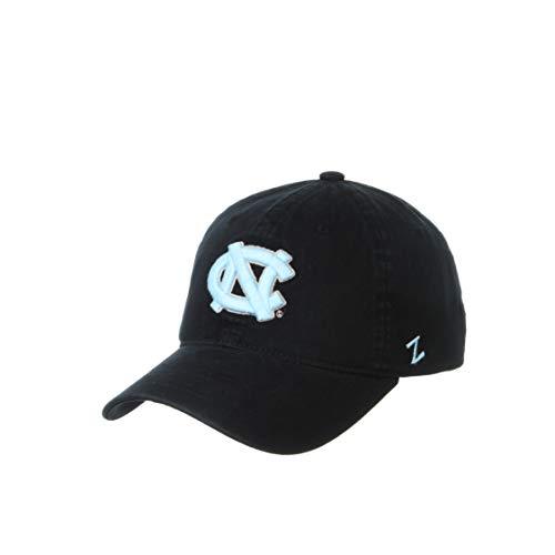 North Carolina Tar Heels Black Cotton Mens UNC Scholarship Adjustable Hat - Campus Hats