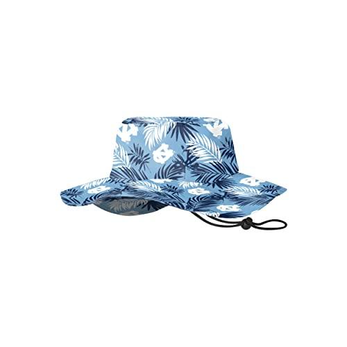 North Carolina Tar Heels UNC Blue Floral Boonie Hat - Campus Hats