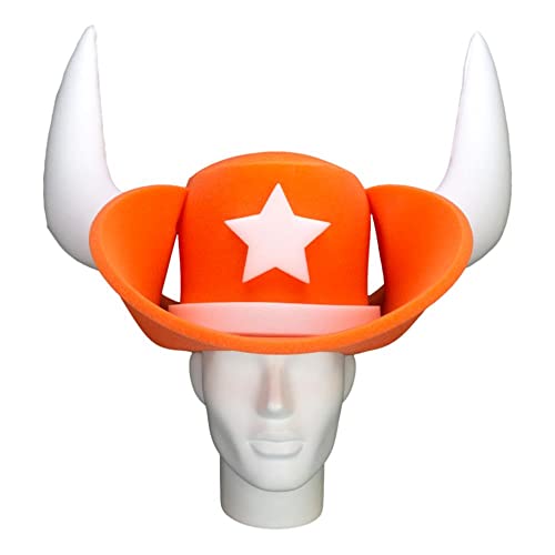 FOAM PARTY HATS: Long Horns Giant Cowboy Hat UT Cowboy Hat Univers