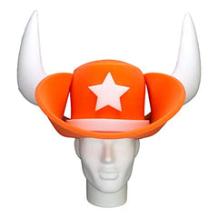 FOAM PARTY HATS: Long Horns Giant Cowboy Hat UT Cowboy Hat Univers