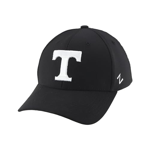 Zephyr Standard NCAA Officially Licensed Hat Fitted Hype Black, Large