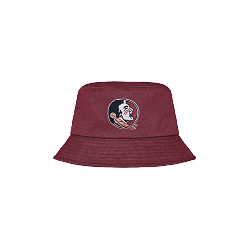 FOCO Florida State Seminoles NCAA Solid Bucket Hat