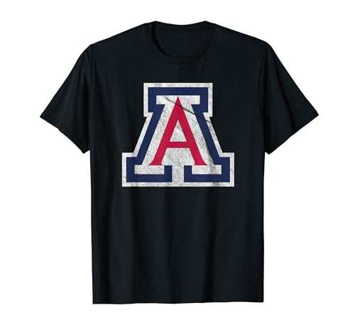 University of Arizona Wildcats Distressed Primary T-Shirt