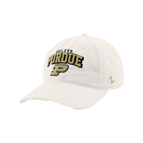 Zephyr Standard NCAA Officially Licensed Hat Scholarship Classic White, One Size