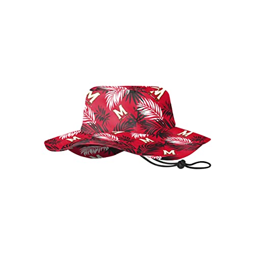 Maryland Terrapins NCAA Floral Boonie Hat