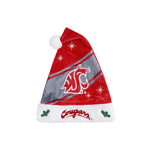 FOCO Washington State Cougars NCAA High End Santa Hat