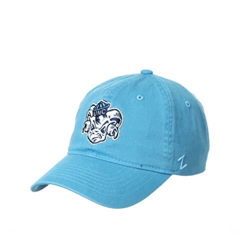 Zephyr NCAA North Carolina Tar Heels Mens Adjustable Scholarship Vault Hat, North Carolina Tar Heels Light Blue, Adjustable