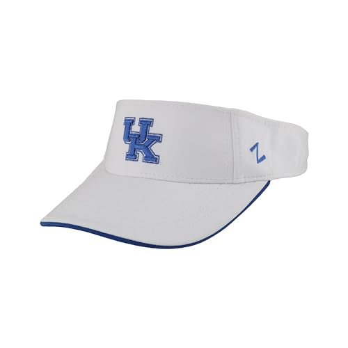Zephyr Standard NCAA Officially Licensed Visor Impact, White