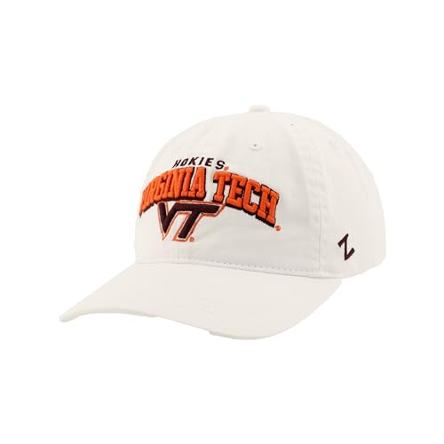 Zephyr Standard NCAA Officially Licensed Hat Scholarship Classic White, One Size