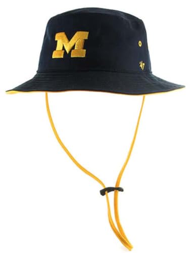 New Era Summer Bucket Hat: OSFM (Michigan Wolverines Navy 47 Kirby)