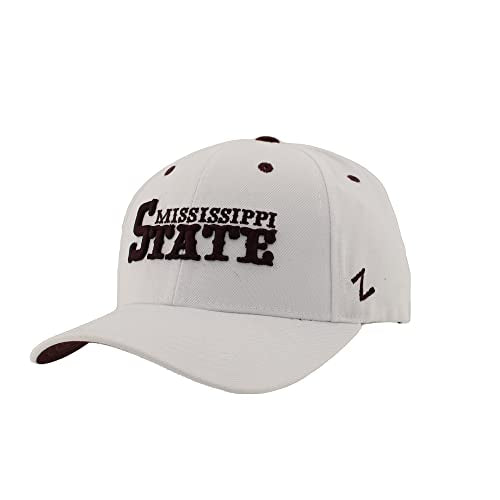 Zephyr Standard NCAA Officially Licensed Snapback Hat Competitor White