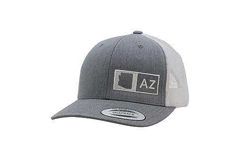 Arizona Trucker Hat (Heather Gray/White)